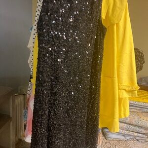 Sequin tank dress
